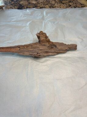 Natural Driftwood from Potomac River looks like submarine